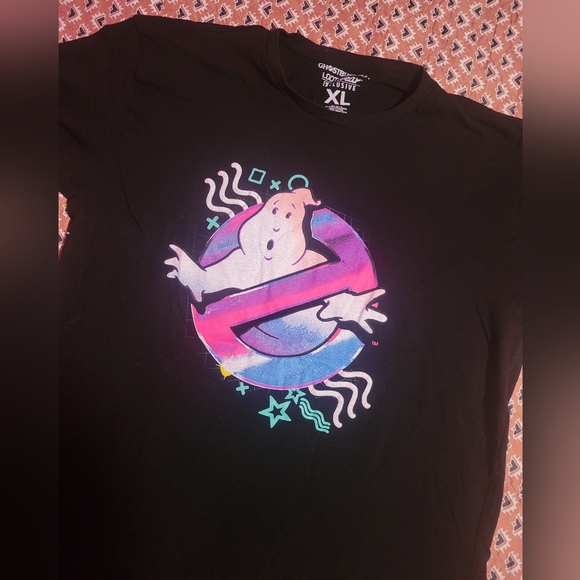 Maglietta Uomo Ghostbusters – Logo Originale, Nero, Taglie Forti Fino Alla 7XL - 2